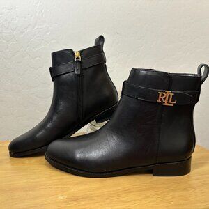 Lauren Ralph Lauren Brielle Black Size 9B NWOB